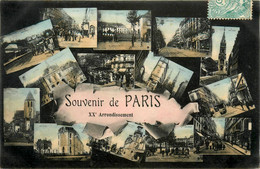 Paris * 20ème * Souvenir De La Ville * Multivues - District 20