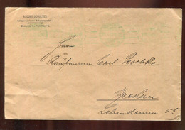 Deutsches Reich / 1910 / Brief Blauer Stempel "Muenchen 3 Pf FRANCO BEZAHLT" (3001) - Storia Postale
