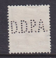 Denmark Perfin Perforé Lochung (D21) 'D.D.P.A.' Det Danske Petroleums Aktieselskab, København (2 Scans) - Varietà & Curiosità