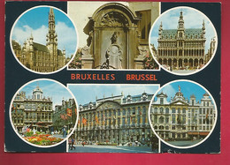 CP Belgique Bruxelles Brussel Multivue - 5-06-1982 Pour Famille Paulin Belgique - - Panoramische Zichten, Meerdere Zichten