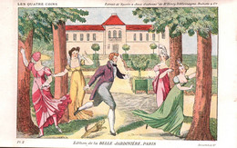 CARTE PUBLICITAIRE BELLE JARDINIERE / SERIE SPORTS ET JEUX D ADRESSE / LES QUATRE COINS - Sonstige & Ohne Zuordnung