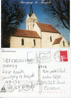 SAVIGNY LE TEMPLE EGLISE BOURG FLAMME POSTALE 1997 - Savigny Le Temple