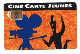 Ciné Carte Jeunes Puce  France   (D 729) - Kinokarten