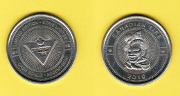 CANADA   2010 CANADIAN TIRE $1.00 TOKEN (T-73) - Gewerbliche