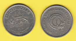 CANADA   1975 RED DEER DOLLAR TRADE TOKEN (T-75) - Professionali / Di Società