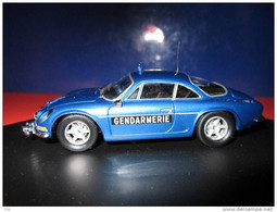 Alpine Renault A110 - Gendarmerie Française - 1971 - Dark Blue - Minichamps - Minichamps