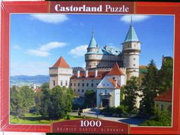 PUZZLE ""Château Bojnice" Slovaquie" 1000 Pièces  Editions Castorland 75cm Sur 50cm NEUF Avec CELLO* !! - Rompecabezas