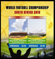 2010	Grenada	6269-6270/B785	2010 FIFA World Cup In South Africa - 2010 – South Africa