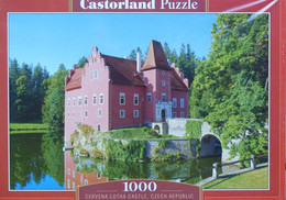 PUZZLE "Château Lotha Cervena, République Tchèque" 1000 Pièces  Editions Castorland 68cm Sur 47cm NEUF Avec CELLO* !! - Puzzles