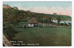 RAMSAY - Bowling Green, Mooragh Park - Valentine Souvenir Series 55438 - Isle Of Man