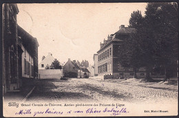 +++ CPA - SILLY - Grand Chemin De Chièvres - Ancien Pied-à-terre Des Princes De Ligne - 1902  // - Silly
