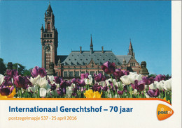 NETHERLANDS 2016 70th Anniversary Of The International Court Of Justice: Presentation Pack UM/MNH - Servizio
