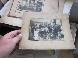 Old Cardboard Pristina 1920 Soldiers Costumes Musicians 25x19.5 Cm - Kosovo