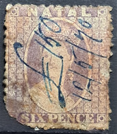 NATAL 1864 - Canceled - Sc# 16 - Damaged On Lower Left Corner - Natal (1857-1909)