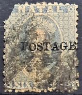 NATAL 1869 - Canceled - Sc# 32 - Damaged On Upper Left Corner - Natal (1857-1909)