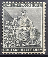 CAPE OF GOOD HOPE 1871 - Canceled - Sc# 23 - Center (shoulder) Damaged And Thin! - Cabo De Buena Esperanza (1853-1904)