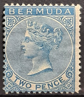 BERMUDA 1866 - MLH - Sc# 2 - 2d - Bermudas