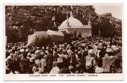 Yémen -- Steamer Point  ADEN --The Sheikh Ahmed  --  Mosque (très Animée) ......à  Saisir - Jemen