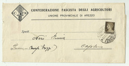 CONFEDERAZIONE FASCISTA DEGLI AGRICOLTORI AREZZO 1940 - Historische Dokumente