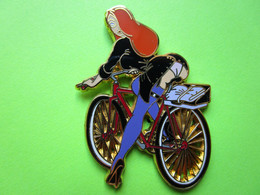 Gros Pin's Jessica Rabbit Vélo (Bicycle) -  10B27 - Cómics