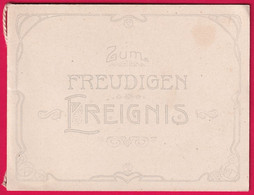 Prägekarte Aufklappbare Von 1911, Zum Freudigen Ereignis - Other & Unclassified