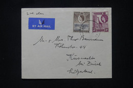 KENYA OUGANDA TANGANYIKA - Enveloppe Pour La Suisse - L 105225 - Kenya, Uganda & Tanganyika
