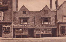 England - Postcard  Unused  - Knaresborough, The Oldest Pharmacy In England - Harrogate