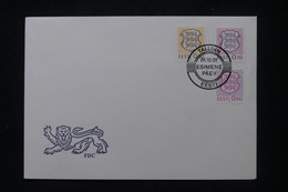 ESTONIE - Enveloppe FDC En 1991 - Blasons - L 105245 - Estonie