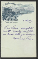Carte P De 1900 ( Hôtel Pension Roth / Clarens - Montreux ) - VD Vaud