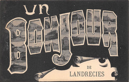 59-LANDRECIES- UN BONJOUR DE LANDRECIES - Landrecies