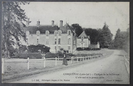 CPA 44 CARQUEFOU - Chateau De La Seilleraye - Vue Assez Rare - L'aile Sud Et La Grande Allée - Dugas 500 - Réf. E 149 - Carquefou