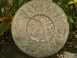 Plat  Rond étain - Zinn