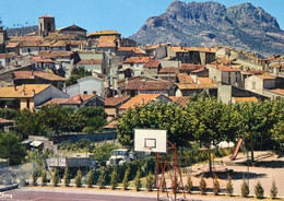 ROQUEBRUNE SUR ARGENS VUE PITTORESQUE DEPUIS LE TERRAIN DES SPORTS - Roquebrune-sur-Argens