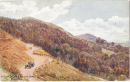 Jubilee Drive & British Camp, Malvern, Worcestershire 1919-(Art Signed-A.R.Quinton) Note-Old Car - Quinton, AR