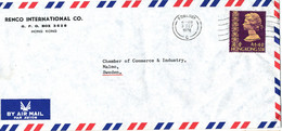Hong Kong Air Mail Cover Sent To Sweden 3-9-1978 - Lettres & Documents