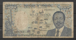 1000 Mille Francs 1988 - République Du CAMEROUN - Camerun