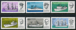 POLAND 1980 Training Ships MNH / **.  Michel 2699-704 - Unused Stamps