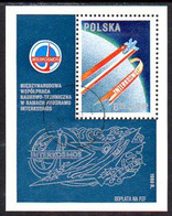 POLAND 1980 Intercosmos Programme Block  Used.  Michel Block 82 - Usati