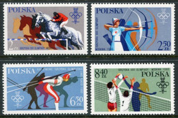 POLAND 1980 Winter Olympic Games  MNH / **.  Michel 2674-77 - Nuevos