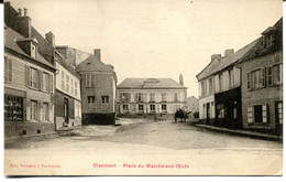 CPA - Carte Postale - France - Oisemont - Place Du Marché Aux Oeufs  ( MO17998) - Oisemont