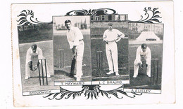 SPORT-105   CRICKET : Strudwick / Hayward / Braund / Lilley 1904 - Cricket