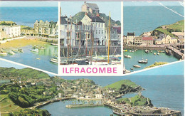 SCENES FROM ILFRACOMBE, DEVON. Circa 1976 USED POSTCARD Pv6 - Ilfracombe