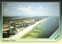 THOMAS DRIVE, PANAMA CITY BEACH, FLORIDA, UNITED STATES. USED POSTCARD Pv7 - Panamá City