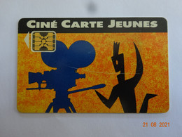 CINECARTE CARTE A PUCE CARD CHIP CINE CARTE JEUNE - Cinécartes