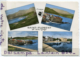 - SAINT FLORENT - ( Corse ) Et Son Golfe, Multi Vues, Splendide, Grand Format, 4 Vues, écrite, TTBE, Scans. - Sonstige & Ohne Zuordnung