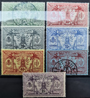 NOUVELLES HÉBRIDES 1911/12 - MLH/canceled - YT 27-30, 32, 35, 36 - Usados