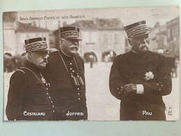 « Grands Chefs De Nos Armées « + timbres Oblit Le Havre Spécial  Belgique 21/03/1915 - Foto's