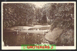 SOESTDIJK Vijver Mariënburg  1930 - Soestdijk