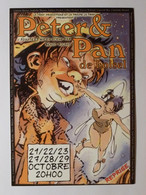 BD / BANDE DESSINEE - PETER & PAN De Loisel - FEE Avec Les Ailes - Carte Publicitaire Belge Spectacle Theatre - Comics