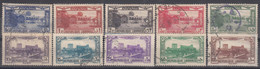 Great Lebanon 1937 PA Yvert#65-74 Used - Used Stamps